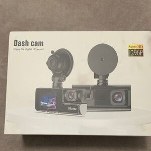 Super HD 1296P Dash Cam - Black